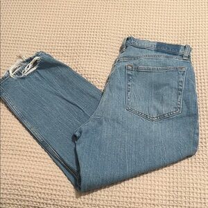 Abercrombie & Fitch The Ankle Straight Ultra High Rise